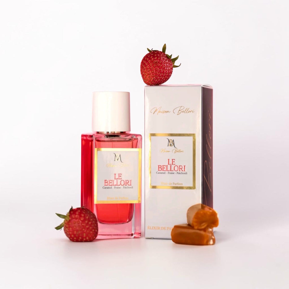 Le Bellori Eau de Parfum Maison Bellori - Caramel Fraise Patchouli