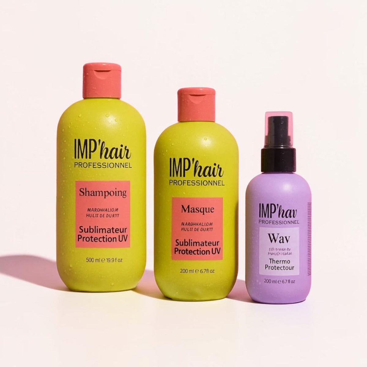Kit IMP'Hair Professionnel – Shampoing, Masque et Thermo Protecteur